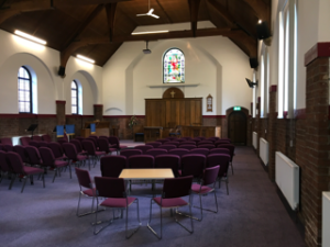 interior of church